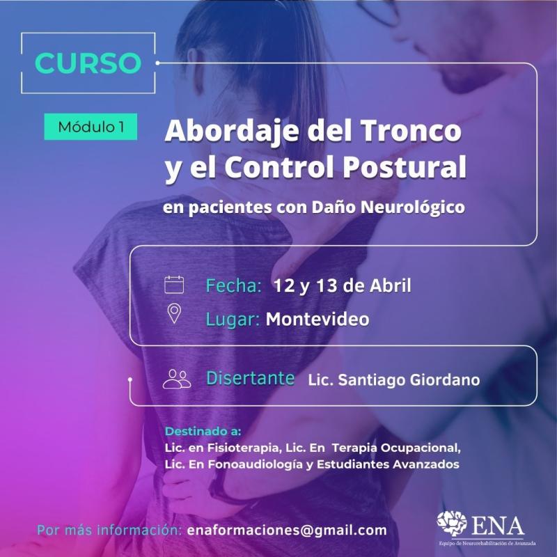 Curso de Neurorehabilitación; Módulo 1. Abordaje del Tronco y Control Postural